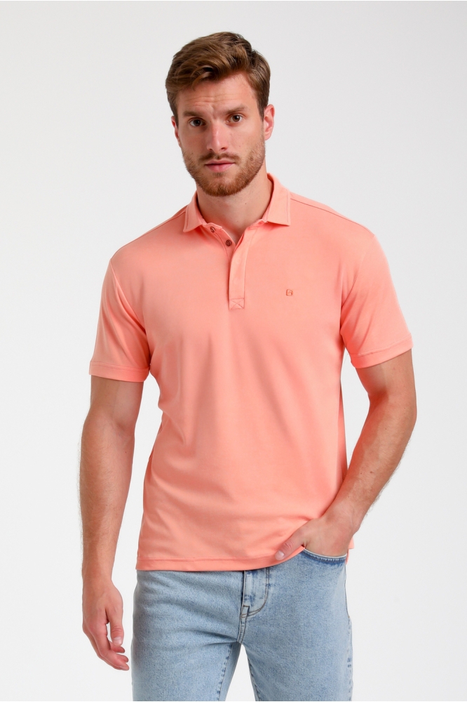 PREMIUM POLO VAN JERSEY KWALITEIT 235531 4002 Light coral